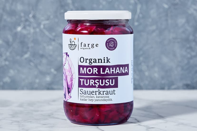 Mor Lahana Sauerkraut Turşusu